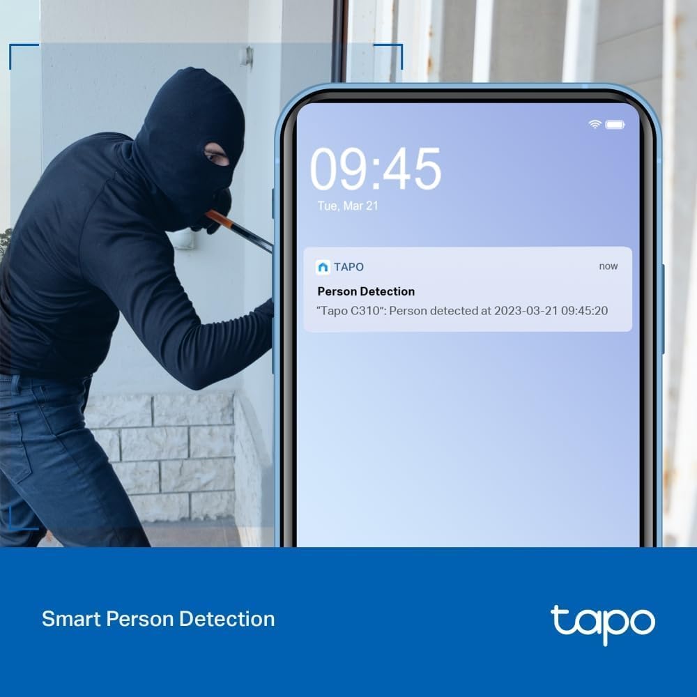 2K 3MP Solar Outdoor Camera – No Hub, AI Detection, IP65